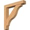 Ekena Millwork Funston Block Smooth Bracket w/ Offset Brace, Western Red Cedar, 7 1/2"W x 46"D x 46"H BKT0806X46X46FST05SWR - alternate 1